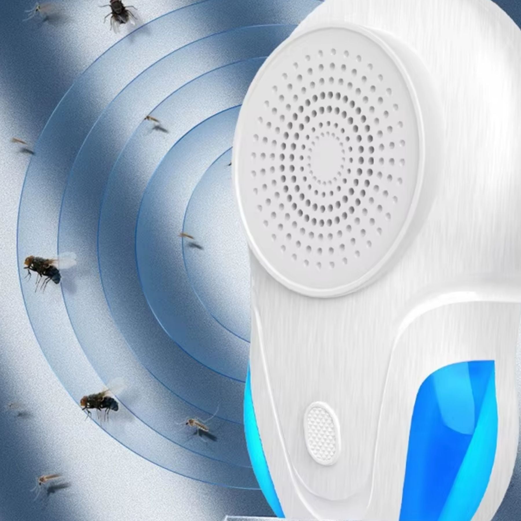 REPELENTE ULTRASÓNICO MOSQUITOS RATONES